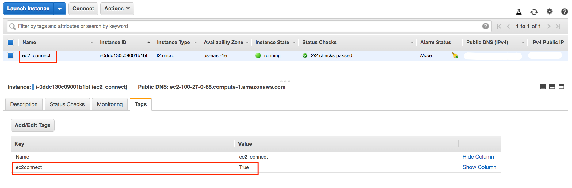 AWS EC2 Instance Connect