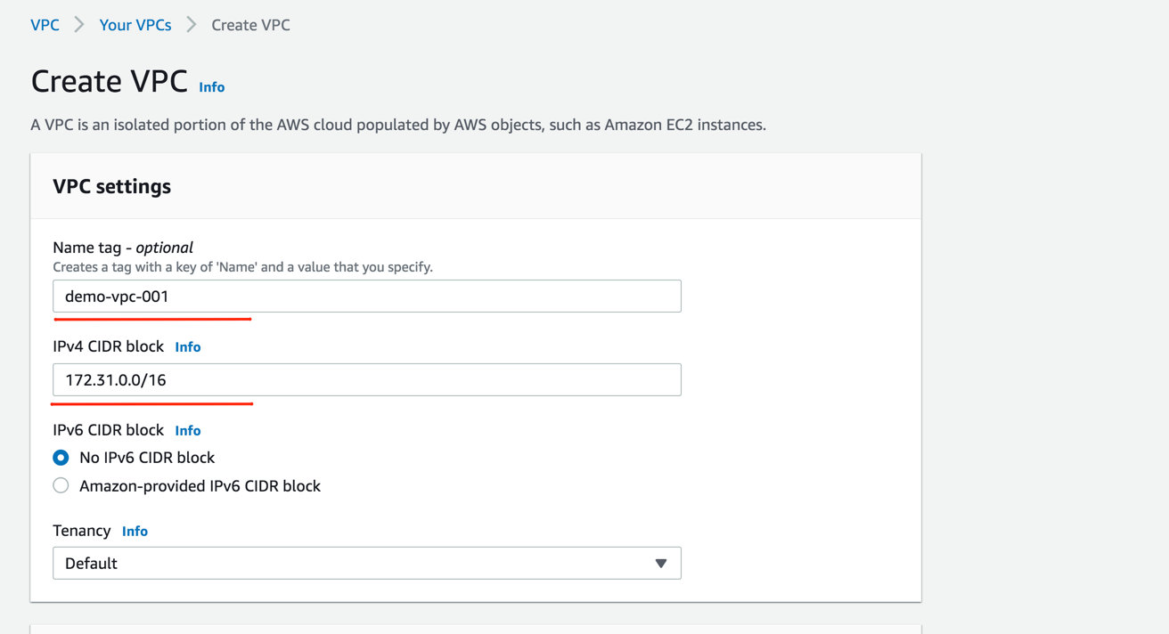 AWS VPC Fundamentals