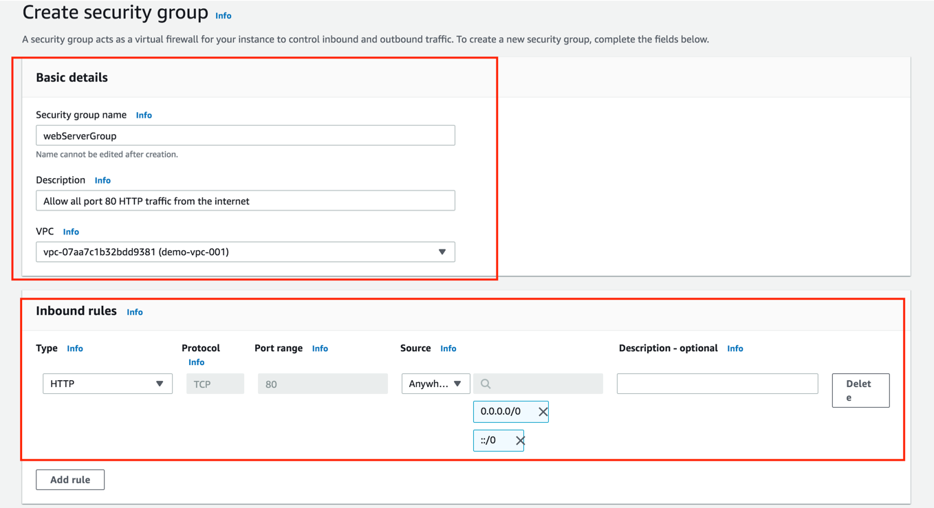 AWS VPC Fundamentals