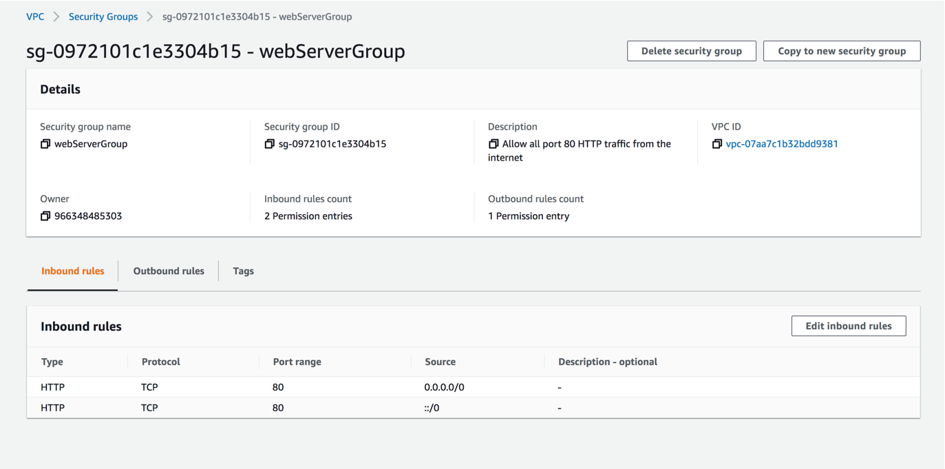 AWS VPC Fundamentals